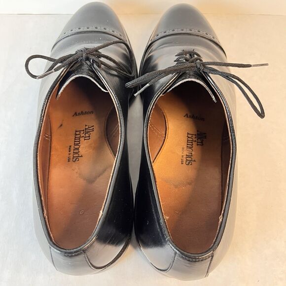 Allen Edmonds Ashton Black Cap Toe Oxford Dress Shoes Men’s Size 7D USA Leather main image 6